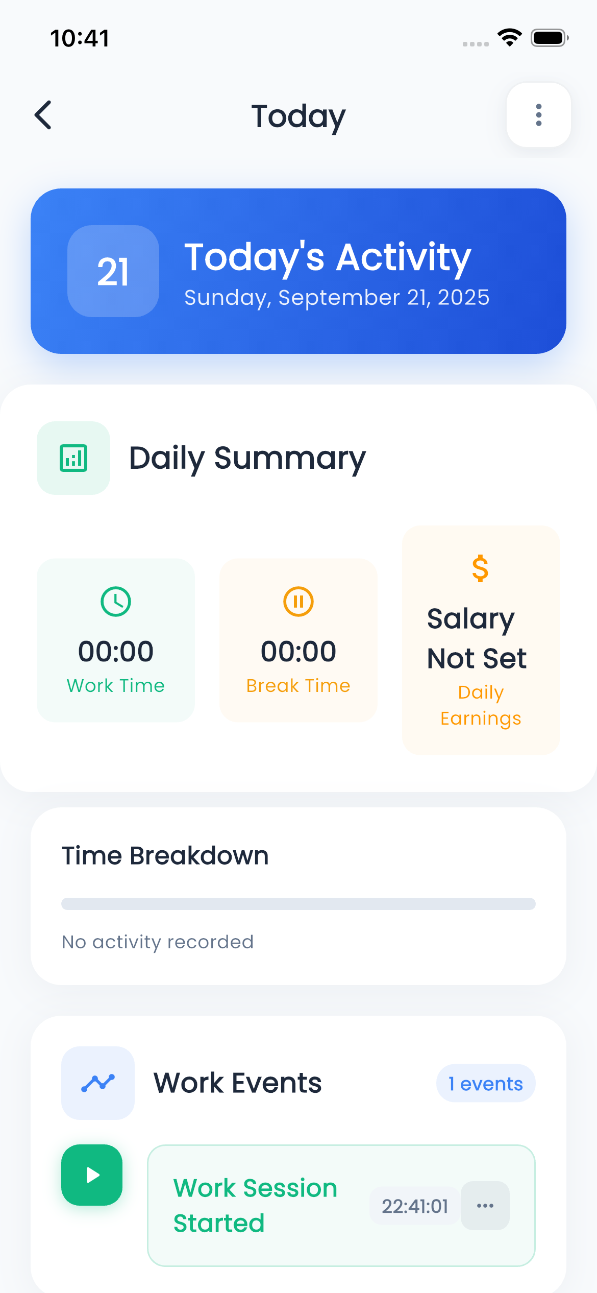 Work Log - Time Tracker & Timesheet App